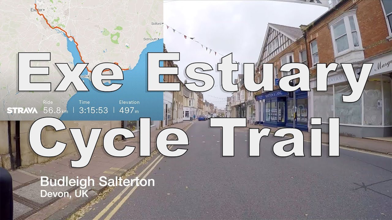 Exe Estuary Cycle Trail - Exwick To Budleigh Salterton - National Cycle Route 2 - GoPro
