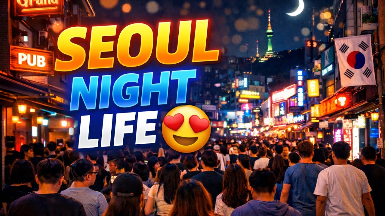 Seoul Night Walk in Itaewon 🇰🇷 | Korea Night Life 2026 | 4K Street Tour