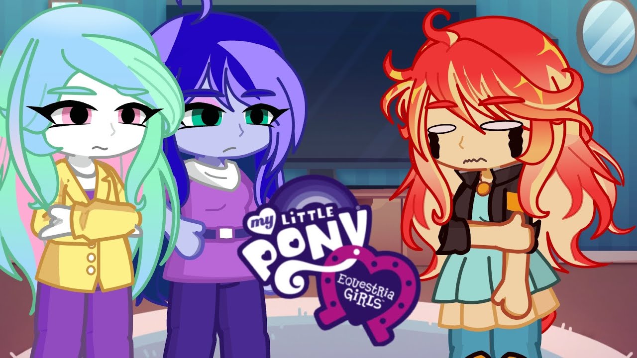 Celestia and Luna React to Sunset Shimmer || Gacha Life 2 ||