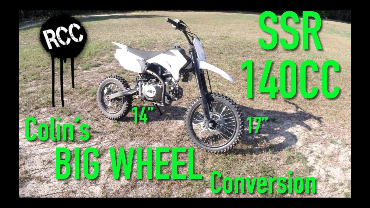 SSR 140 BIG WHEEL Conversion! 17