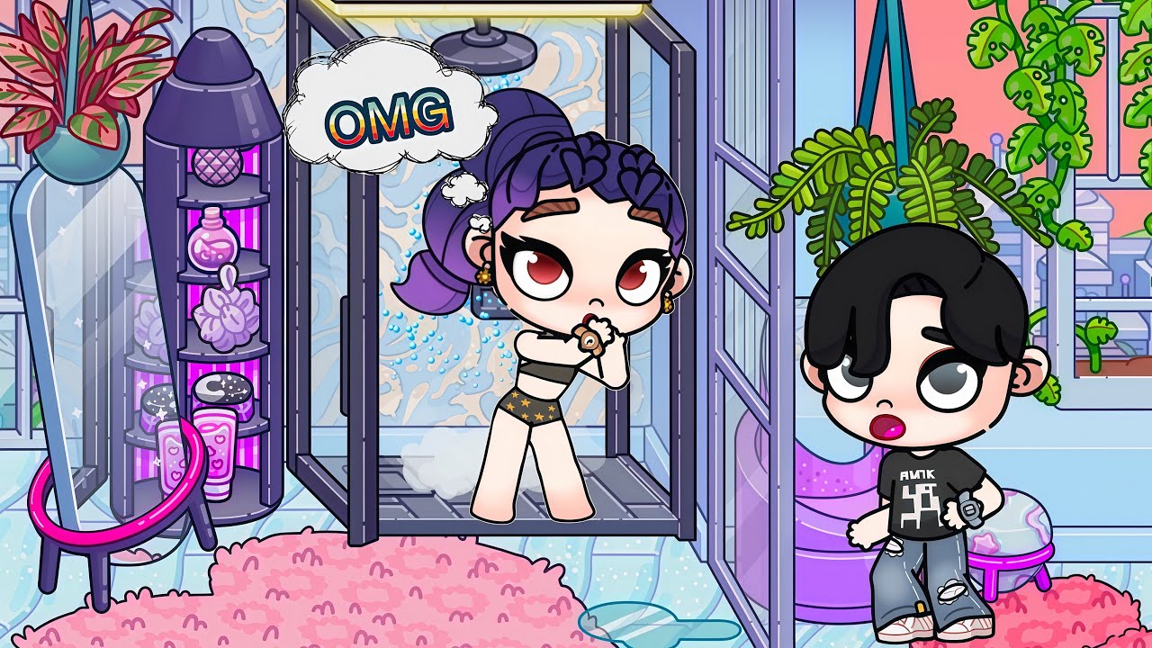 Мой бывший стал моим сводным братом😱 | История из мира Аватара | Охотники на демонов в стиле K-pop