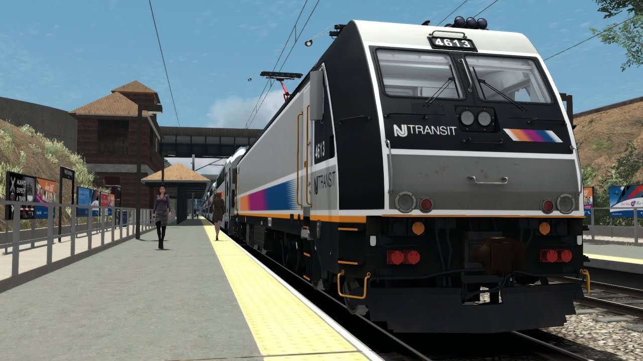 Train Simulator NJCL Scenario Pack 1: NJT ALP 46 - 3: NJ Transit Train 7241, Pt . 1