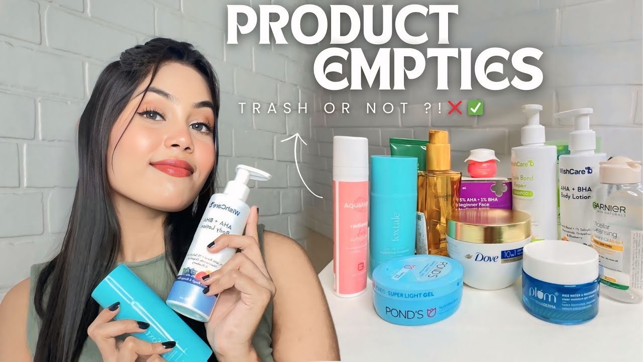 *HUGE* PRODUCT EMPTIES | Are These Popular Haircare and Skincare Products WORTH the Hype?