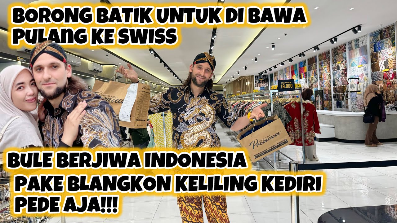 BORONG BATIK UNTUK DIBAWA KE SWISS