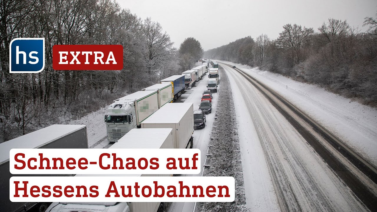 LIVE: Winter-Wetter legt Hessen lahm | hessenschau extra