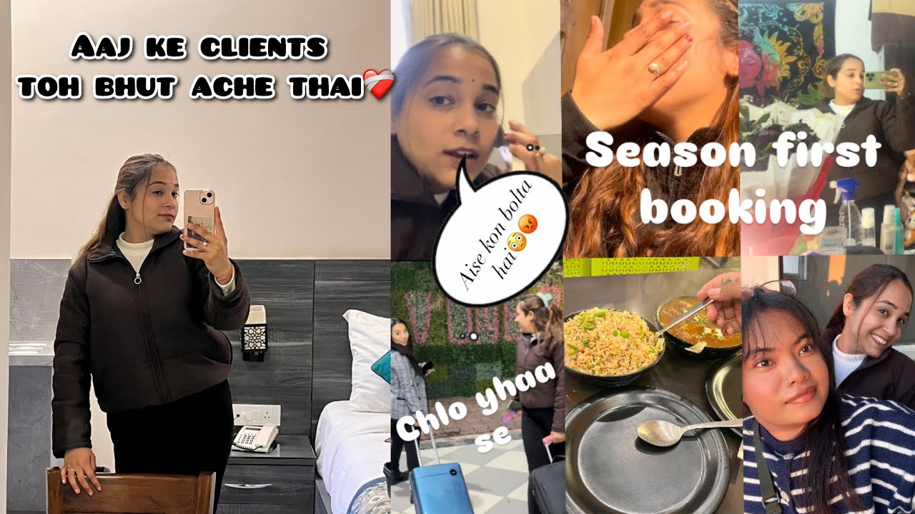 Aaj toh booking mein mjaa aagya 🤗🤭ll kabunautiyalvlogs ll #viralvlog#youtube#makarsakrantispecial