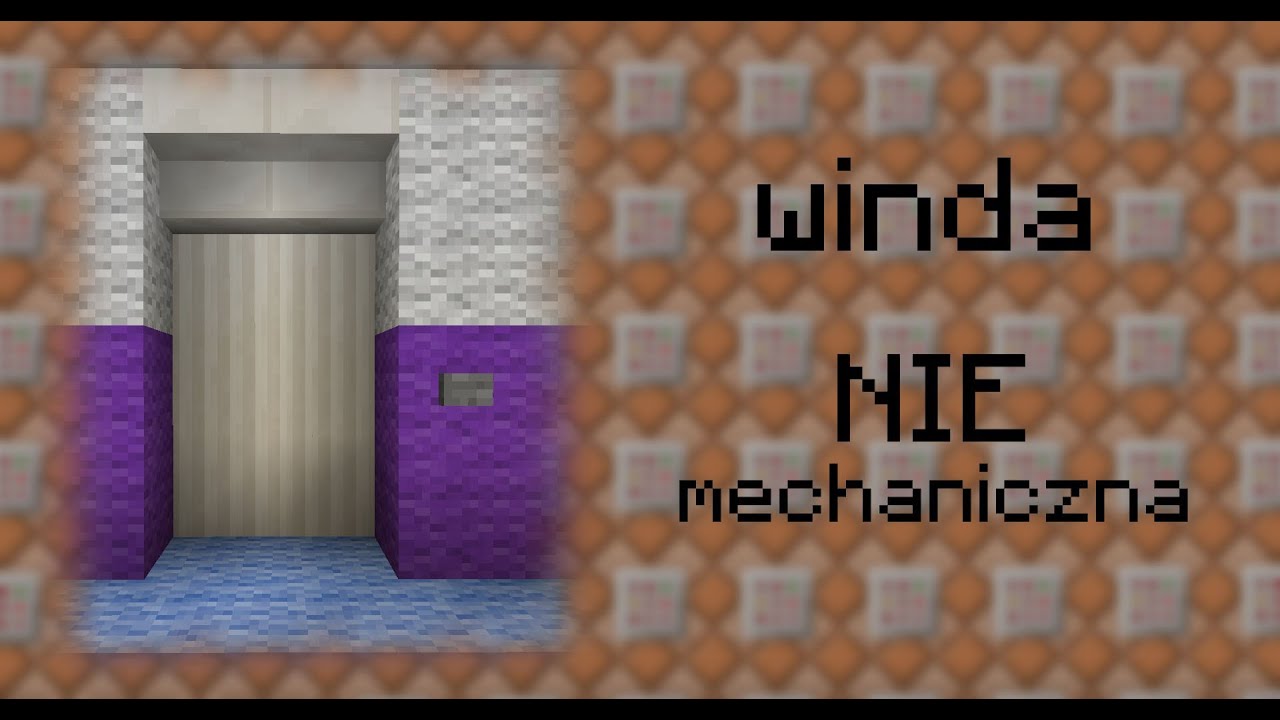 Winda NIEmechaniczna - Redstone masters