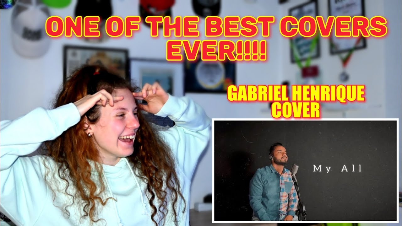 REACTION Grabriel Henrique - My All ( Cover Mariah Carey) *dance*