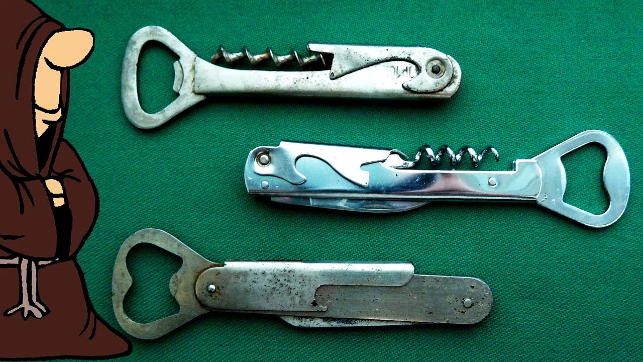 All-metal multi-tools for sommeliers of the USSR in the USSR knife collection