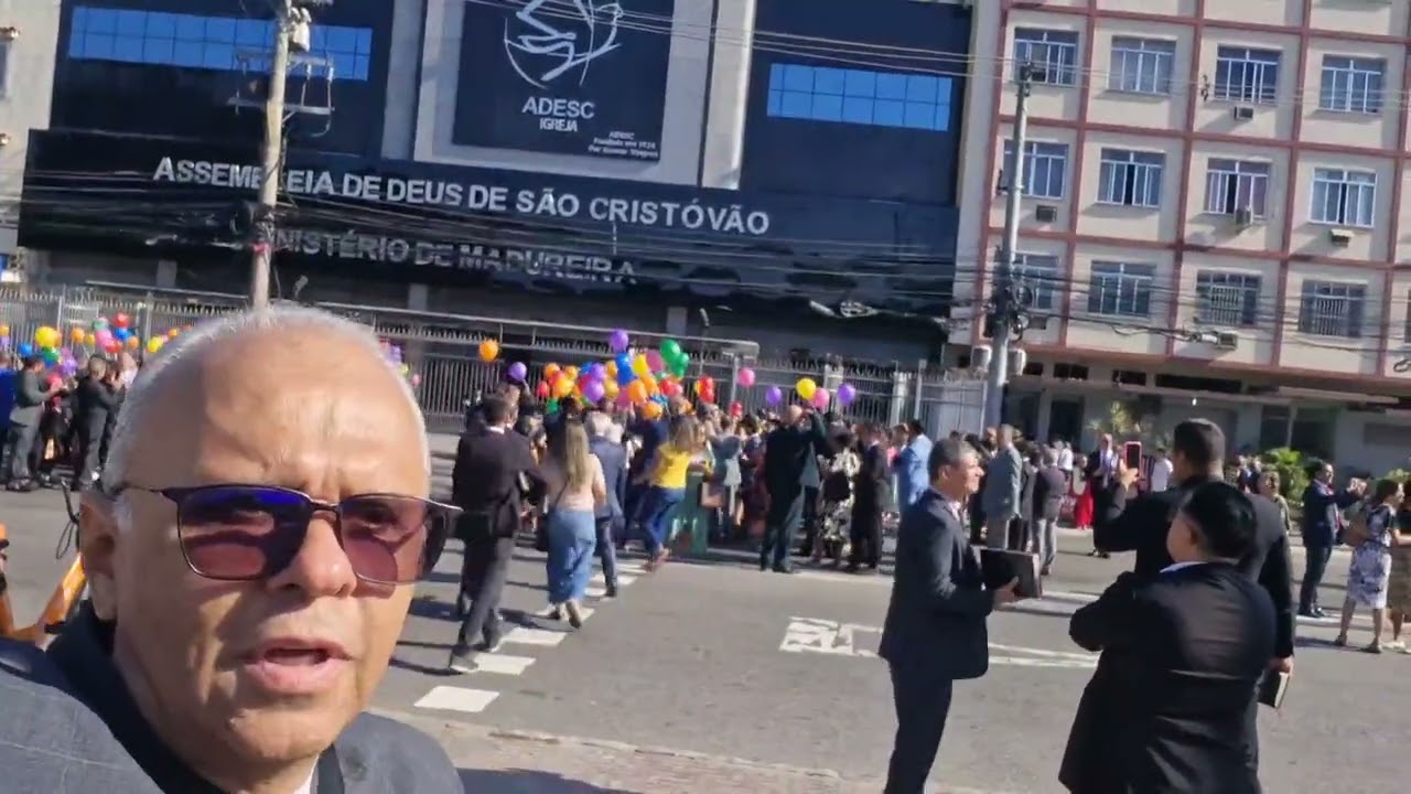 Cerimônia de transferência da Assembleia de Deus de São Cristovão/RJ para o Ministério de Madureira.