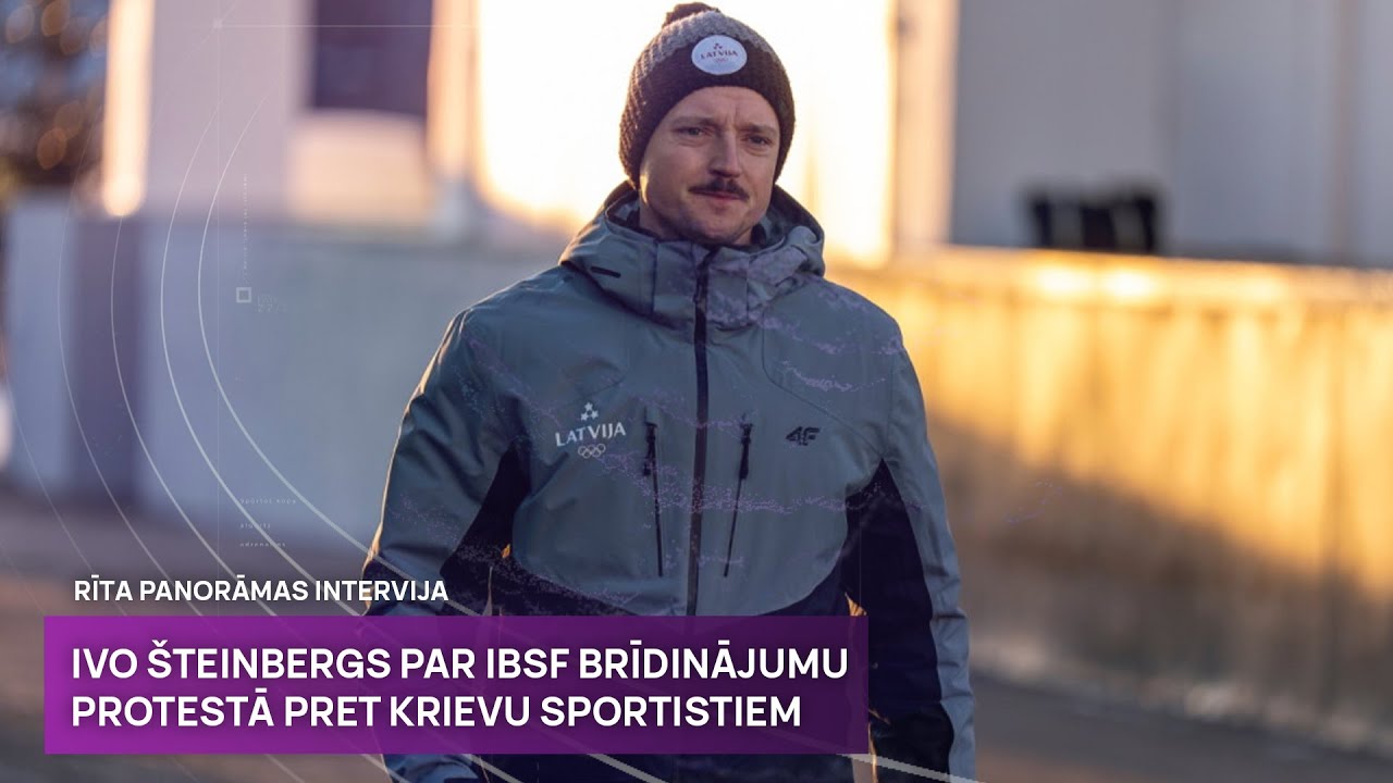 Ivo Šteinbergs par protestu pret krievu sportistu pielaišanu skeletona sacensībās | Sporta Studija