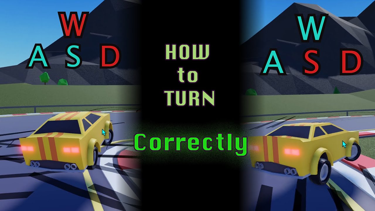How to TURN correctly in Tiny Wheels | Roblox