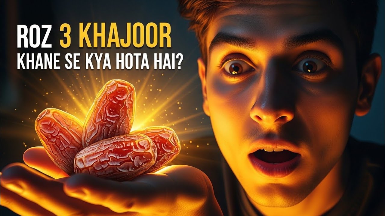 Roz 3 Khajoor Khane Se Kya Hota Hai? | Amazing Health Benefits of Dates