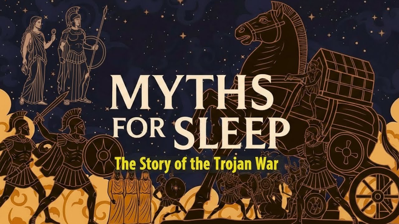 Greek Myths For Sleep: The Entire Story of the Trojan War (How Did the Wooden Horse Work?)
