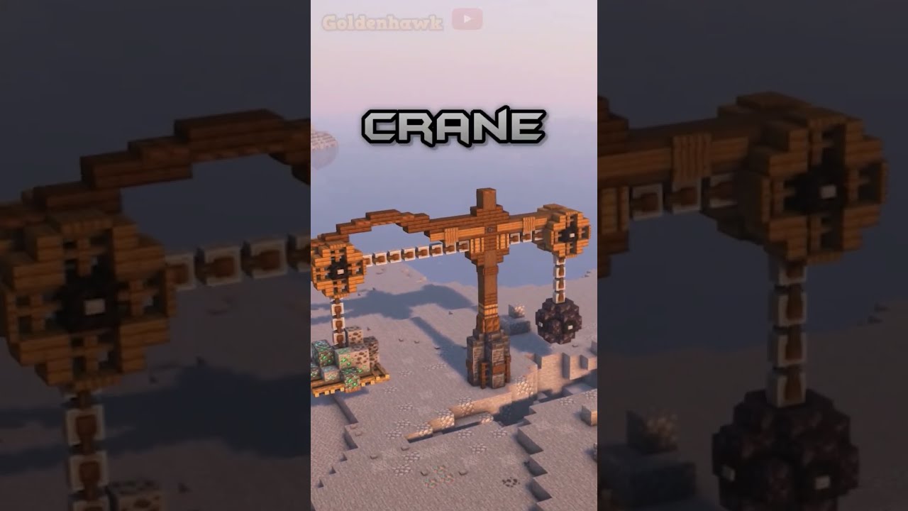 Minecraft Build Ideas - Mine Shaft Designs  #minecraft #minecraftbuild #shorts