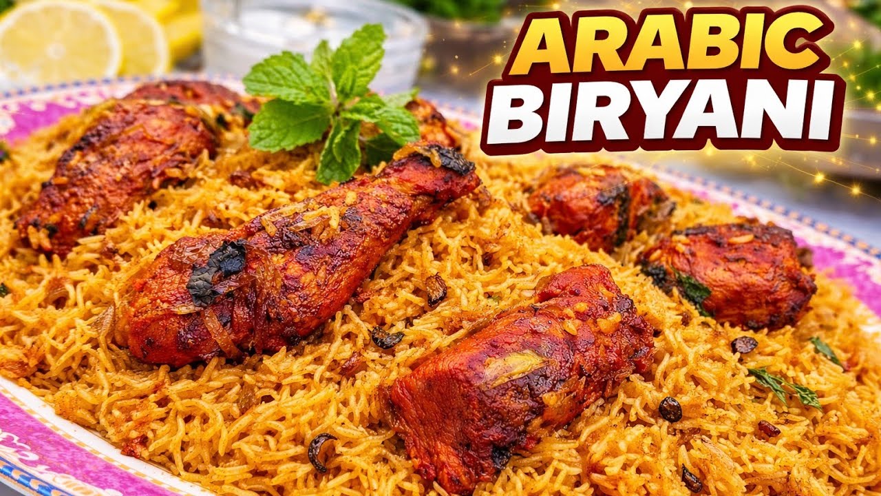 Jumma Special Biryani Recipe | Arabic Biryani Recipe Restaurant Style Chicken Biryani | Biryani 