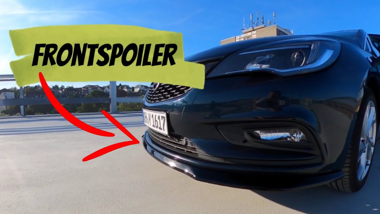 Opel Astra K - Montagevideo: Cup-Spoilerlippe (CSL419-G)