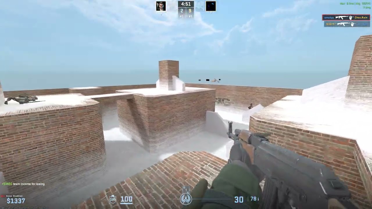 CS2 | Aim Map Albtraum | Josi & Michi vs Donk & S1mple