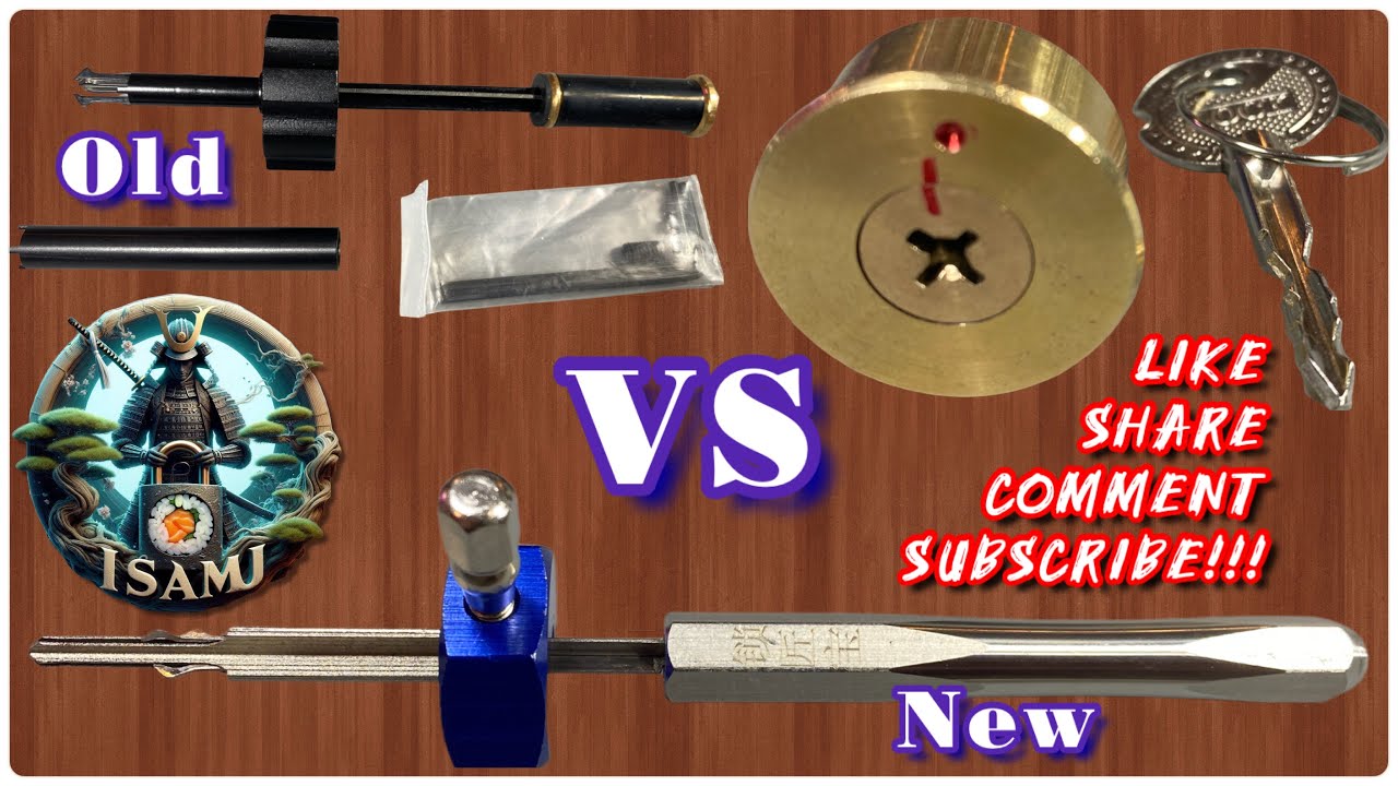 I am Impressed! Cool new cross key way Lock Raking tool from AliExpress. #locksportenthusiast