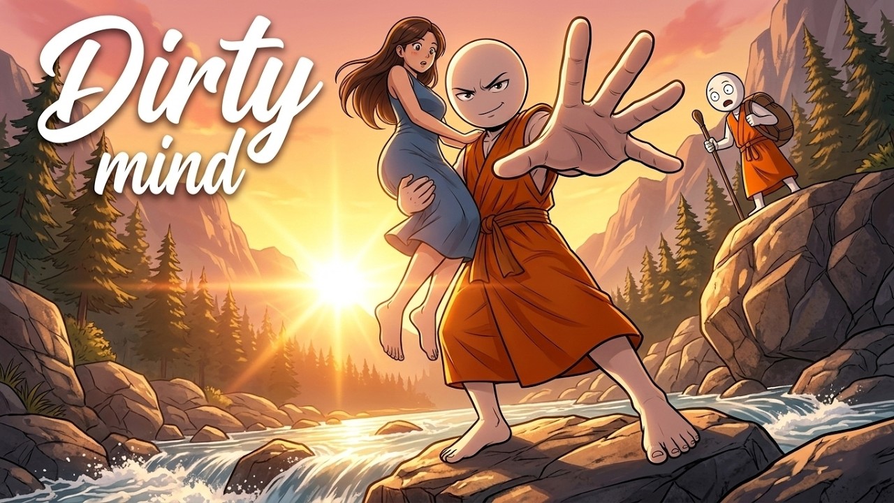 Two Monks and A Woman | A Short Story with a Powerful Life Lesson