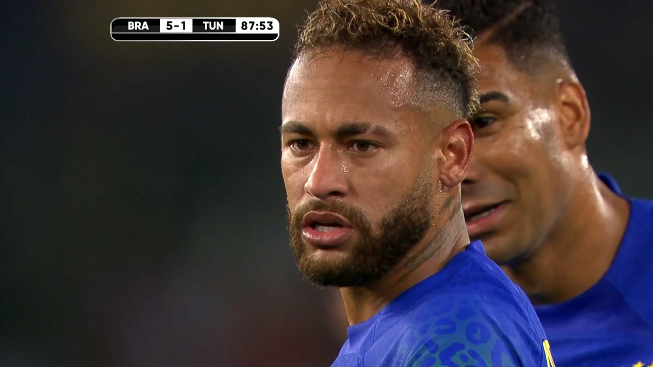 Neymar vs Tunisia (N) 22-23 HD 1080i by xOliveira7