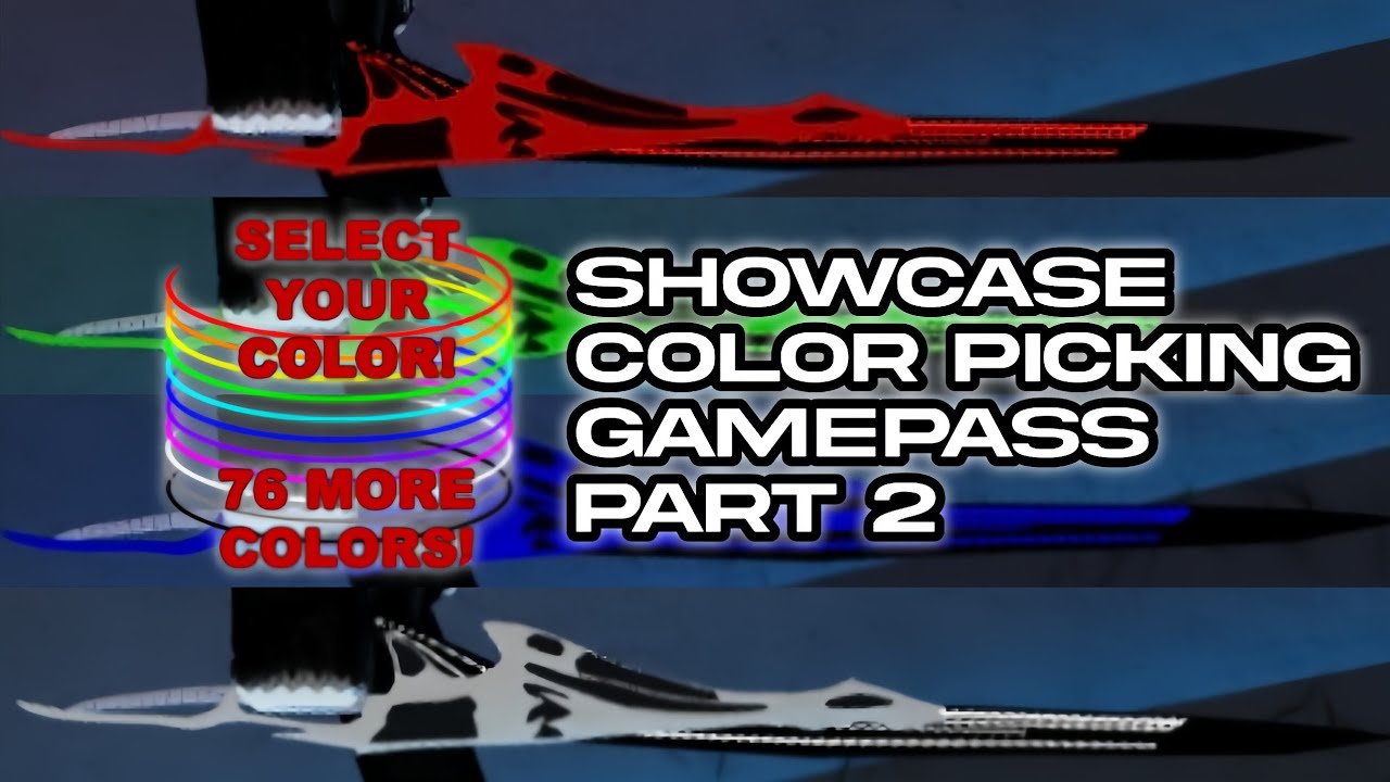 [Part 2] Showcasing Color Picking Gamepass Ro Ghoul | Roblox