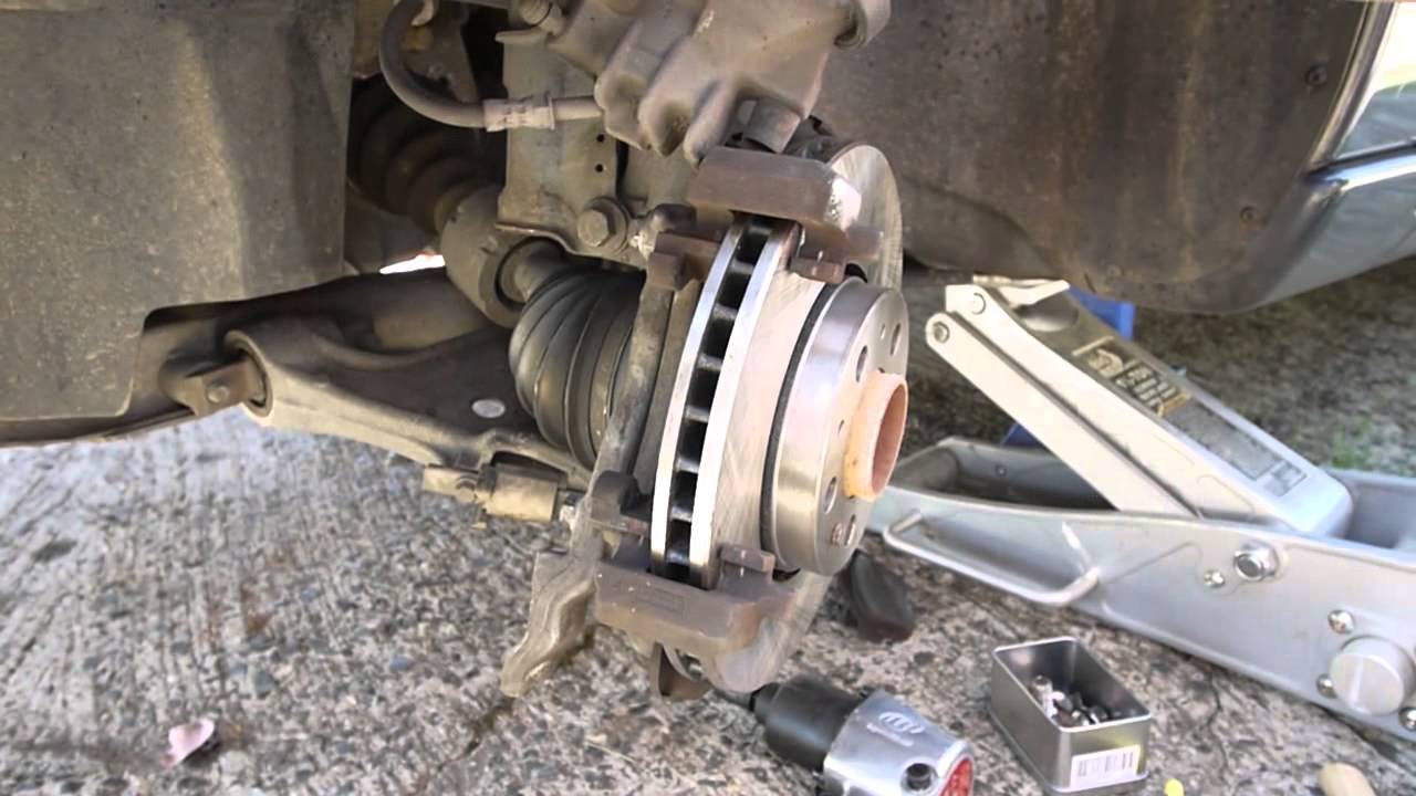 Changing Brake Pads & Rotors on 2005 Volvo S60 2.5L Turbo AWD - Part 2