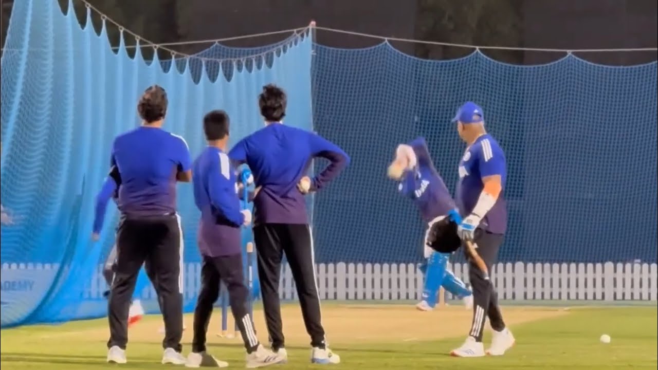 Watch: Shubman Gill vs Abhishek Sharma at the nets l Asia Cup 2025