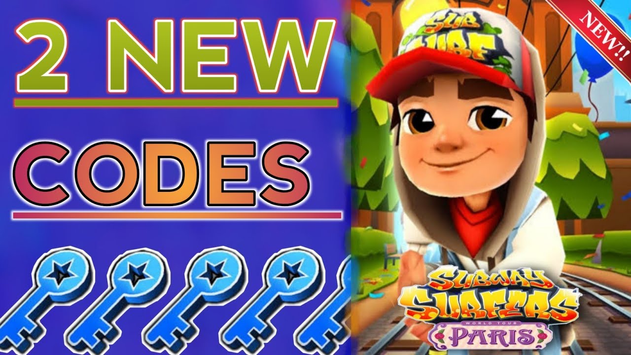 SUBWAY SURFERS PARIS PROMO CODES 2021 - SUBWAY SURFERS UNLOCK CODES - SUBWAY SURFERS CODES