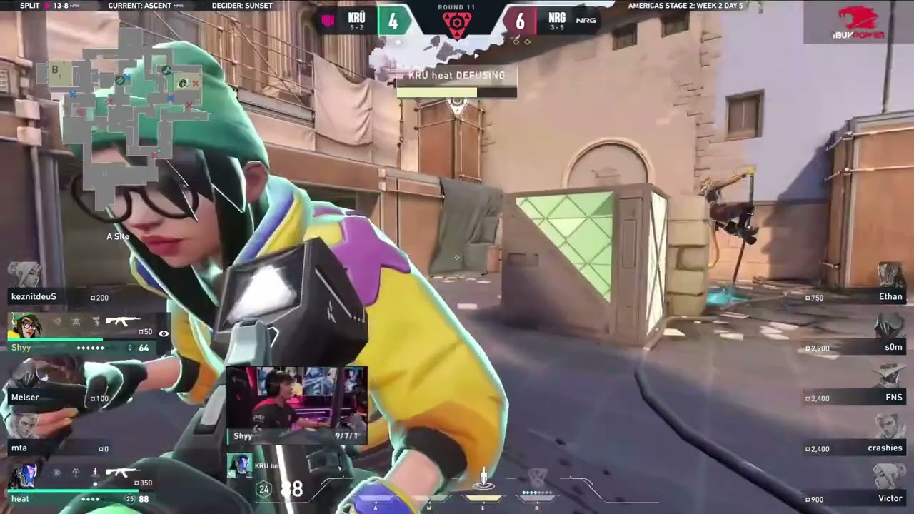 KRU VS NRG - MAP 2 [Ascent] HIGHLIGHTS | Champions Tour 2024: Americas Stage 2