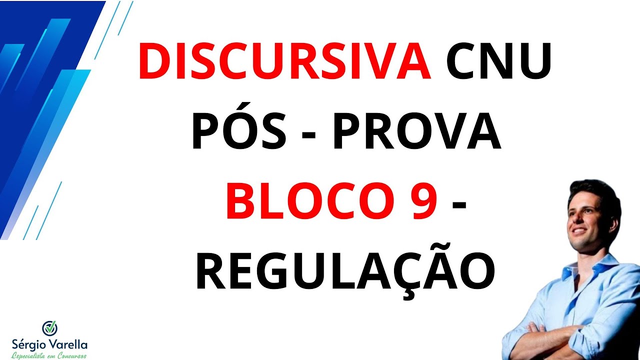Comentários prova discurisva CNU - Bloco 9