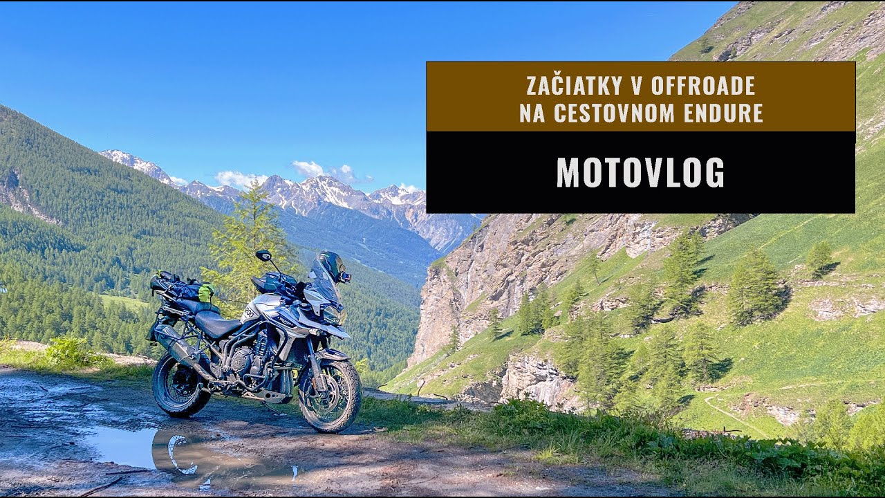 MOTOVLOG #18 - Začiatky v offroade na cestovnom endure | FUNRIDE