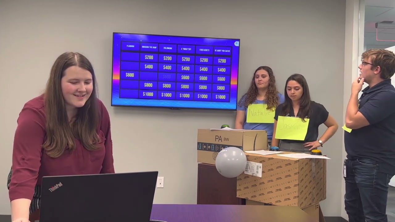 GAAPARDY!: Audit Intern Edition- Mock Audit Presentation