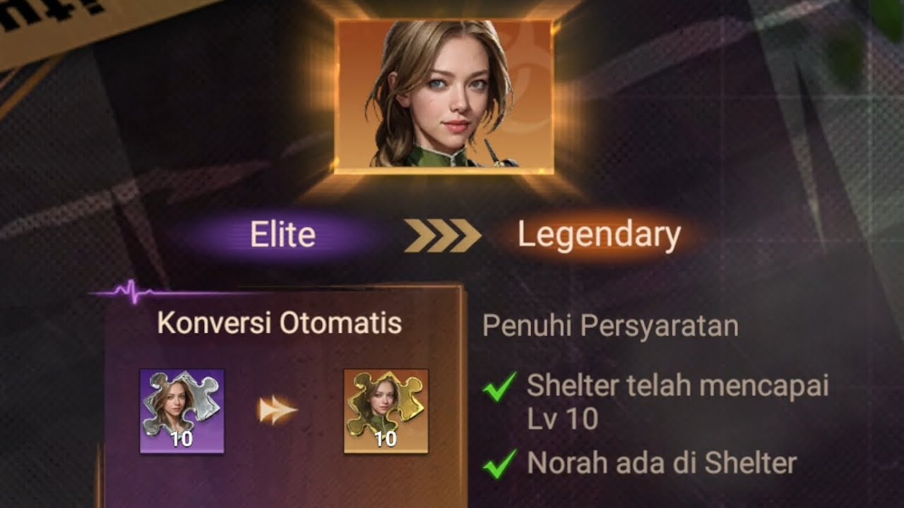 Metamorphosis Hero Norah dari Elite ke legendary, Game Doomsday Last Survivors