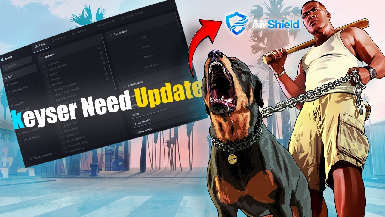 ✔️ AirShield | Anti-Aimbot | Advanced Aimbot Detection & More | FiveM Anti-Cheat