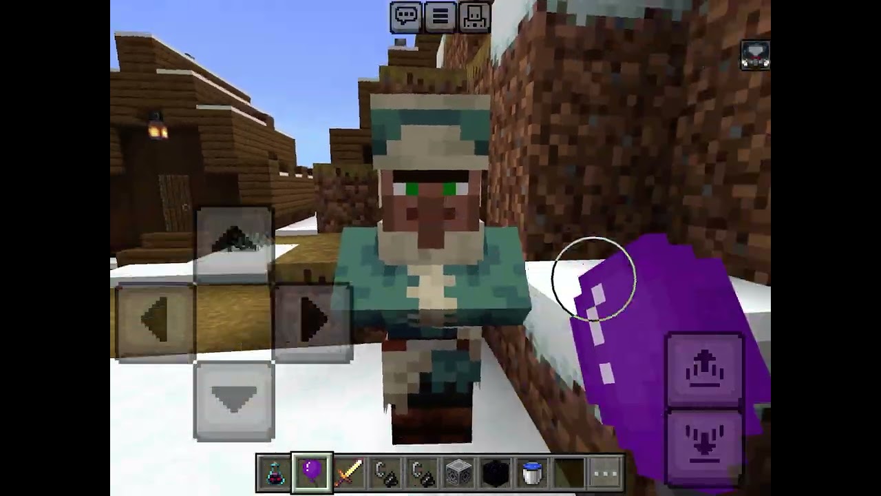 Safe the town#minecraft 