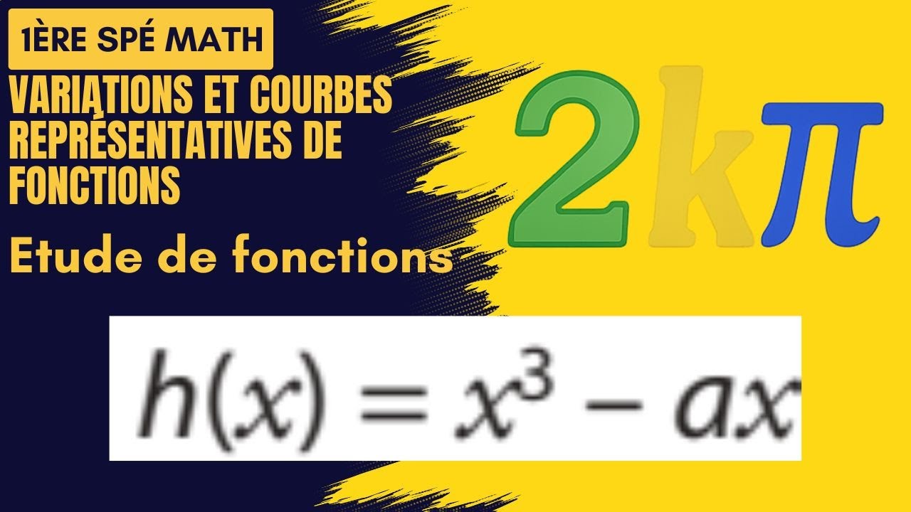 72p157 Etude de fonction avec paramètre a, raisonnement par disjonction des cas (2 méthodes 3 cas)