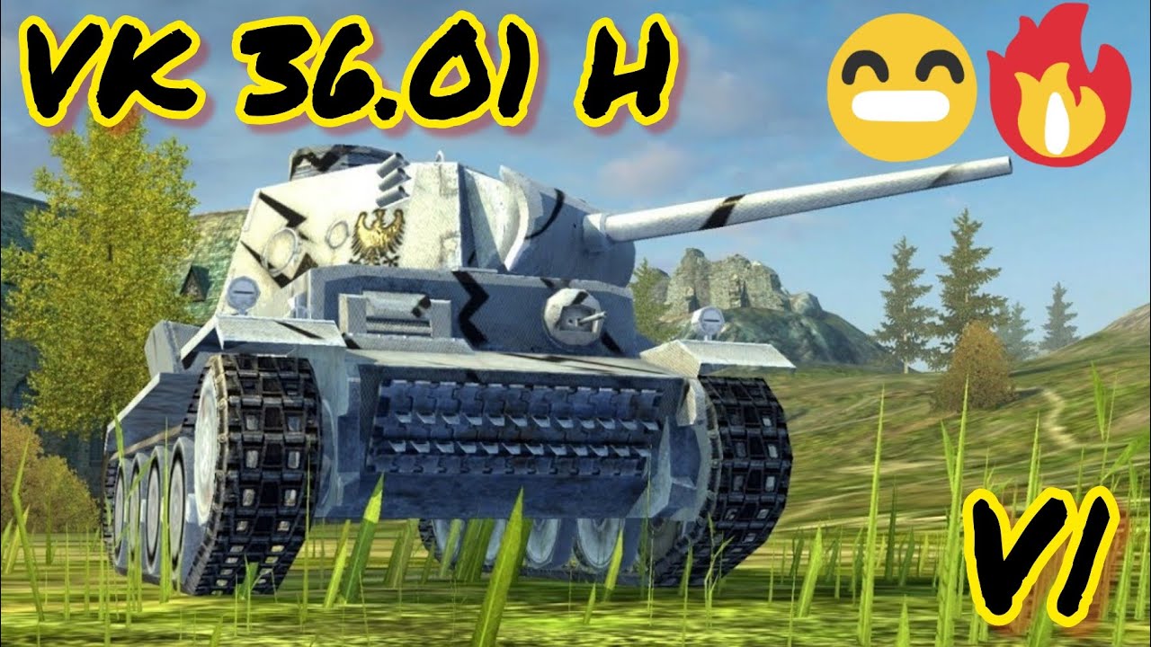 VK 36.01 H обзор в wot Blitz 