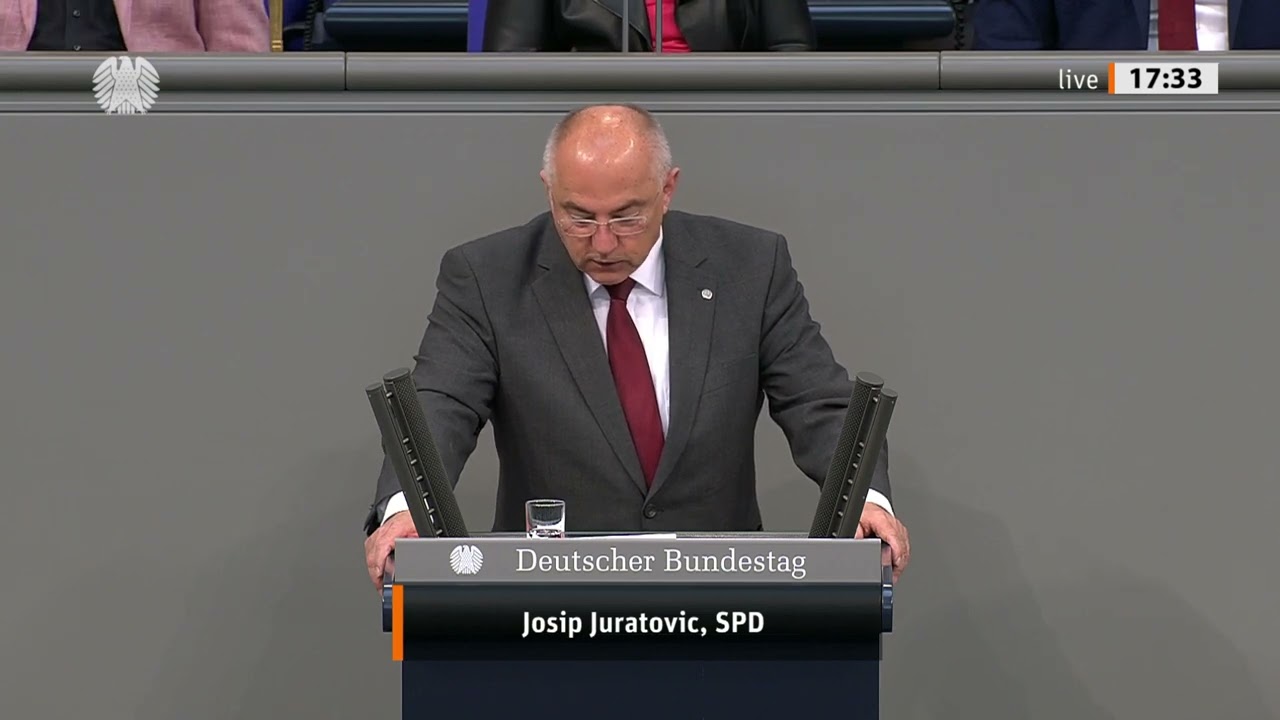 30. Jahrestag des Kriegsbeginns in Bosnien Herzegowina - Rede Josip Juratovic