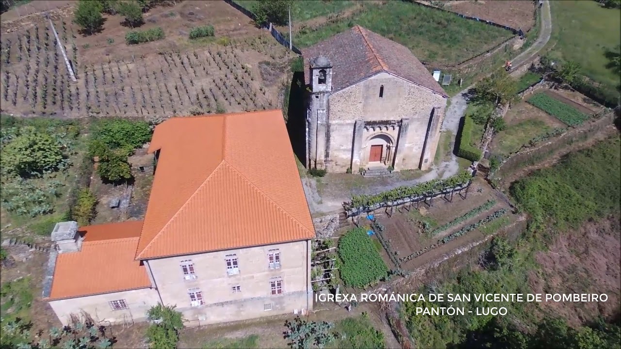 Pant&oacute;n -  Igrexa rom&aacute;nica de San Vicente de  Pombeiro
