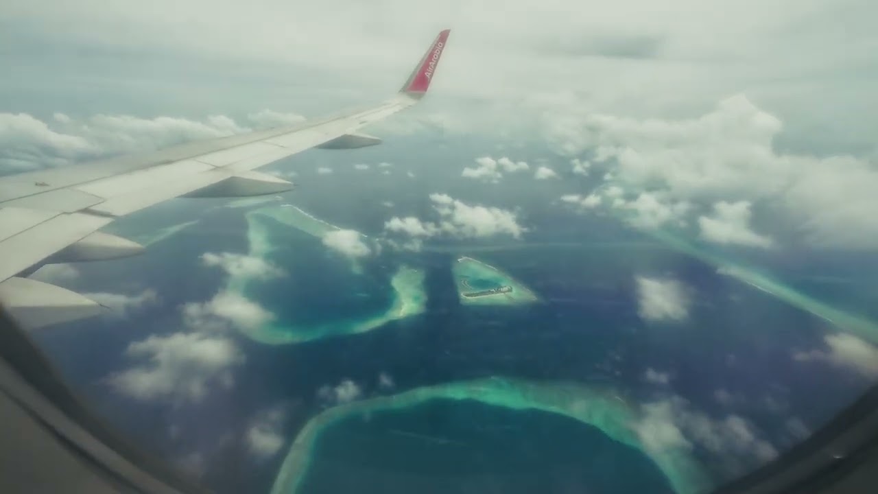 Перелёт из ОАЭ, Шарджа в Мале, Мальдивы. Airbus A-320