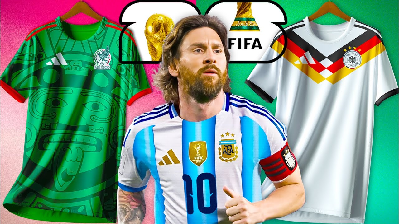 NUEVAS CAMISETAS del MUNDIAL 2026 | Argentina, M&eacute;xico, Alemania y m&aacute;s