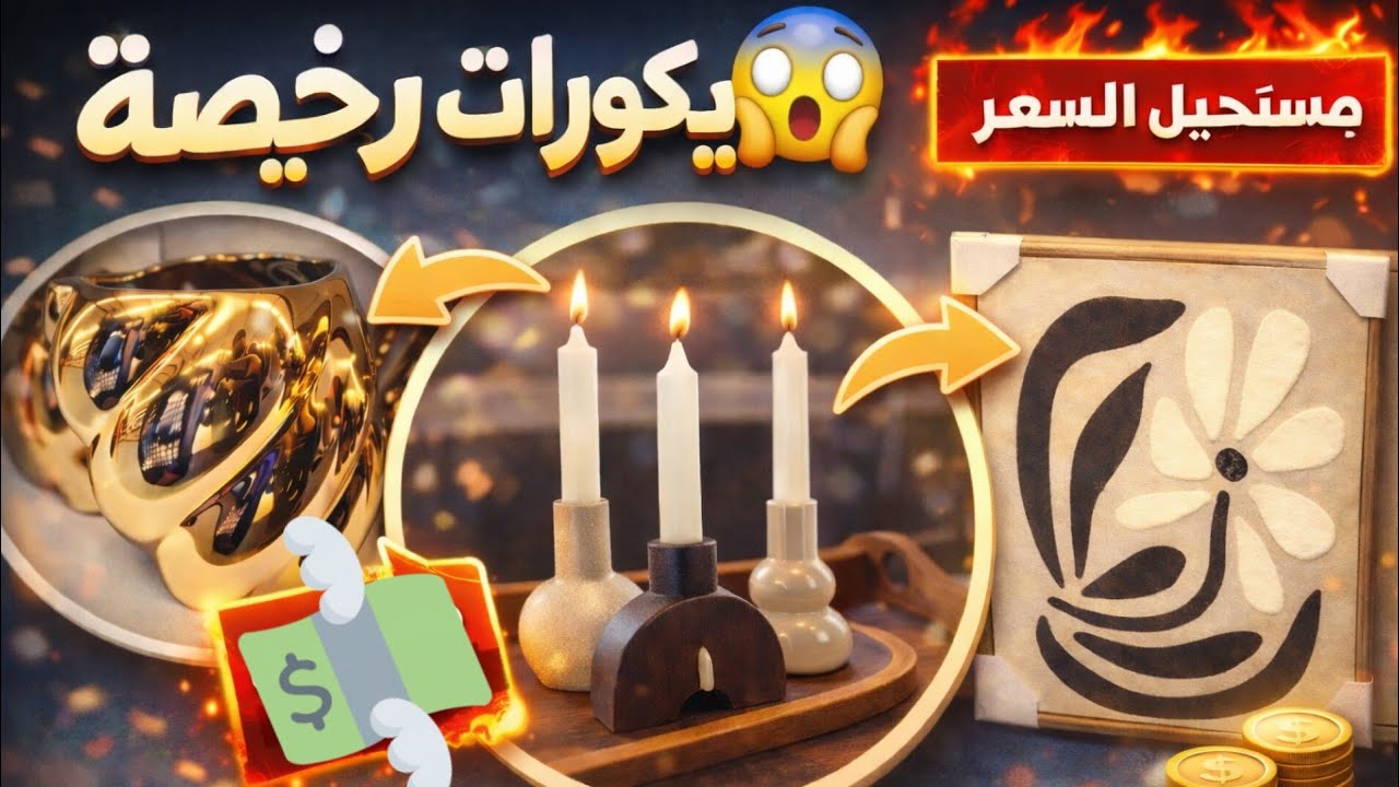 #viralvideo /#shopping #vlog #action /جايبين ديكورات وآني المطبخ  بثمن رخيص 