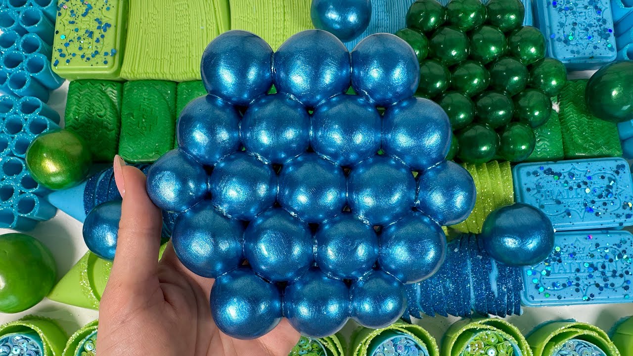 Crushing Soap #83 | ASMR SOAP | Clay Cracking. Soap boxes with starch and glitter.