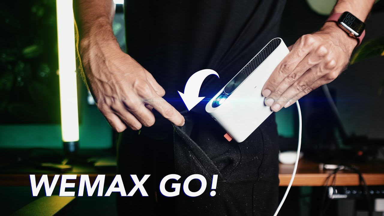 Um Projetor a LASER de BOLSO! | wemax go