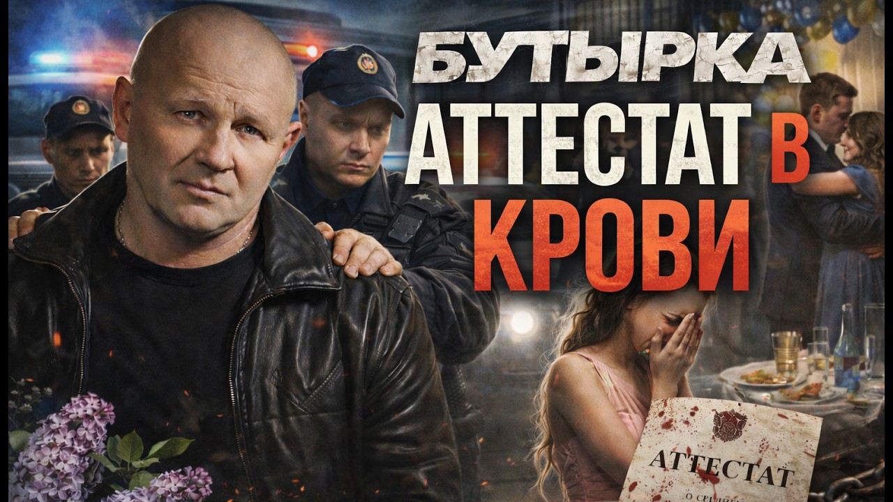 БУТЫРКА — АТТЕСТАТ В КРОВИ (2026)  Из школы сразу в СИЗО!  Трагедия на выпускном | Шансон