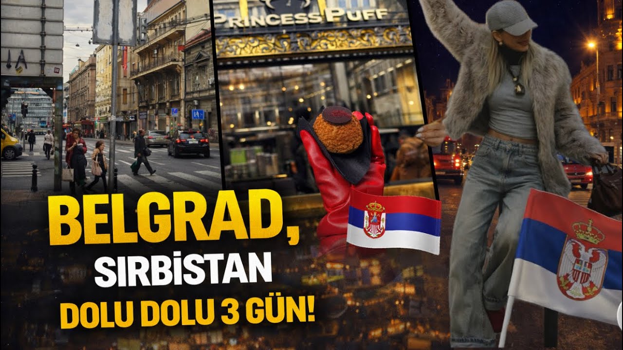 SIRBİSTAN&rsquo;DA YAŞAM NASIL? (Şaşırdım!) BELGRAD 🇷🇸