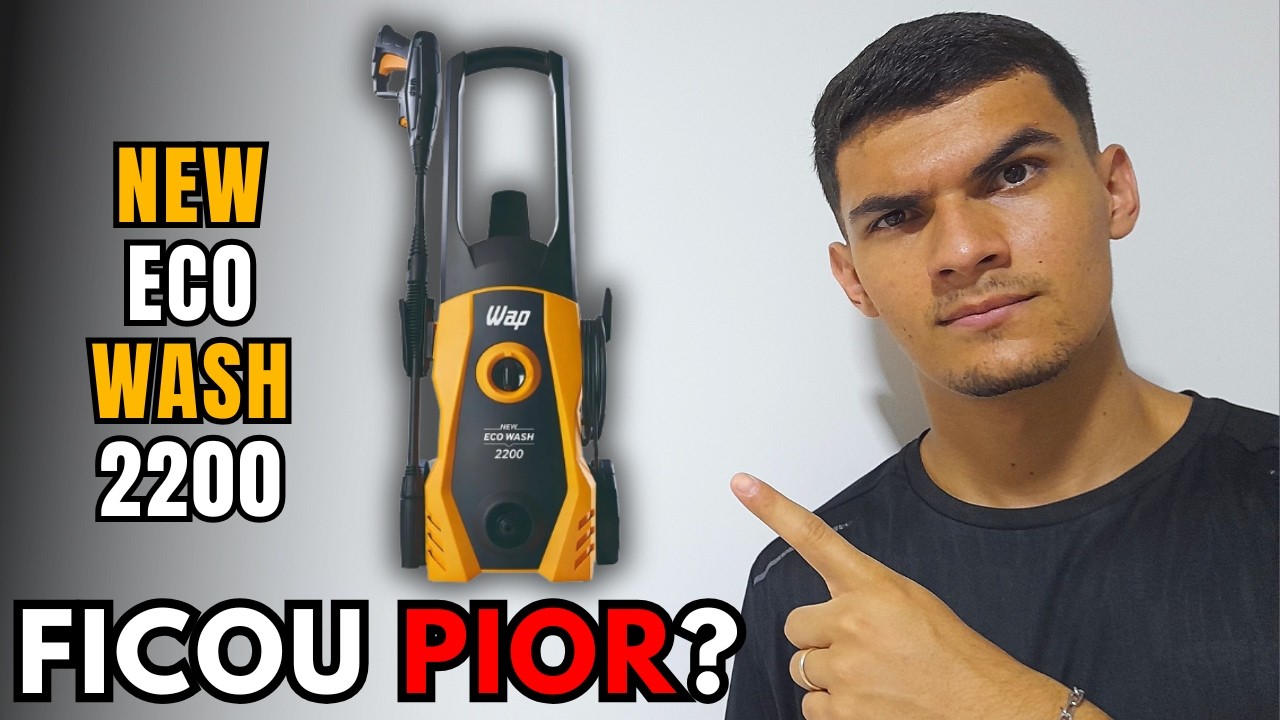 Lavadora de Alta Pressão Wap New Eco Wash 2200 Vale a pena? É Boa mesmo?