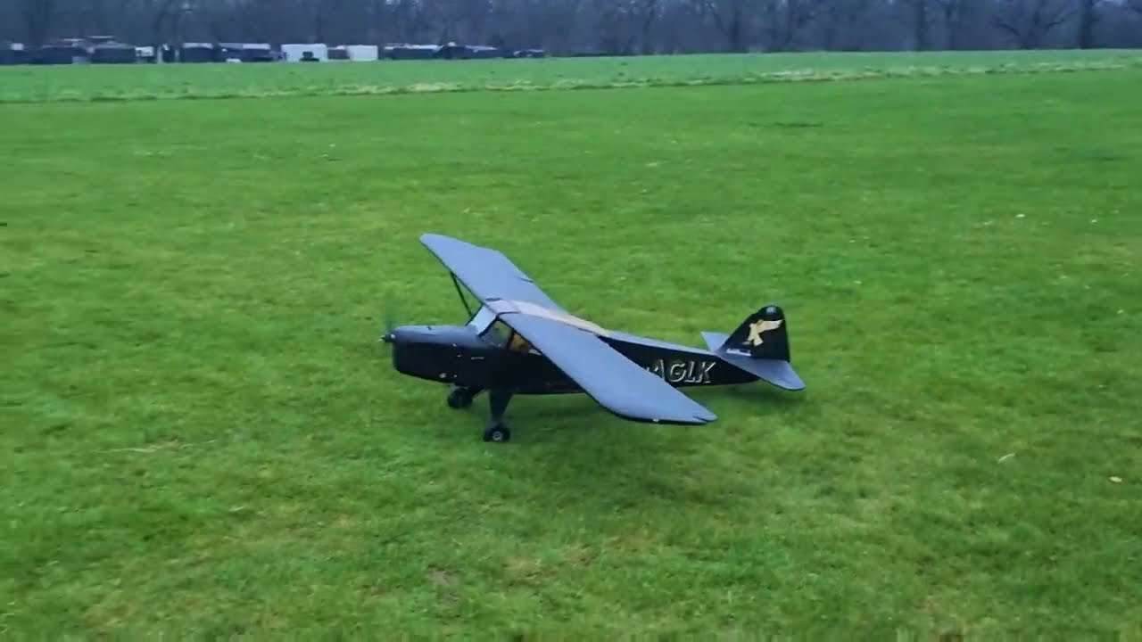 Evening flight with James and his Auster