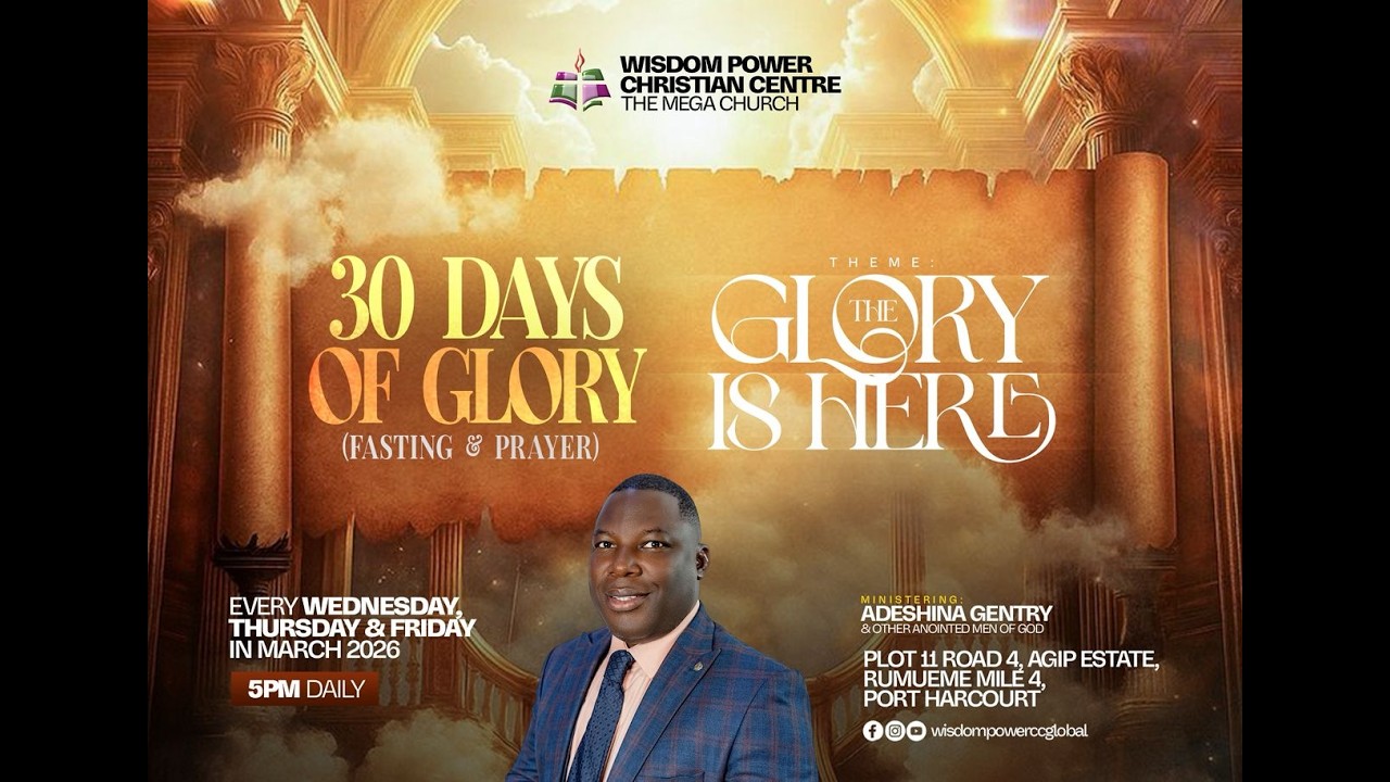 30 DAYS OF GLORY || DAY 6 || FASTING AND PRAYERS || THE GLORY IS HERE || I MANIFEST GREATER GLORY